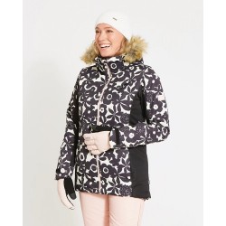 XTM Thea Plus Size Jkt (White Botanica) 